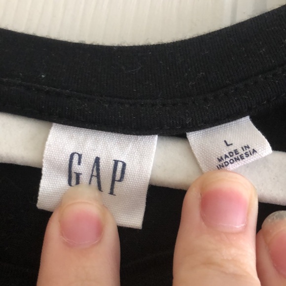 Black T-shirt Dress - Picture 3 of 3